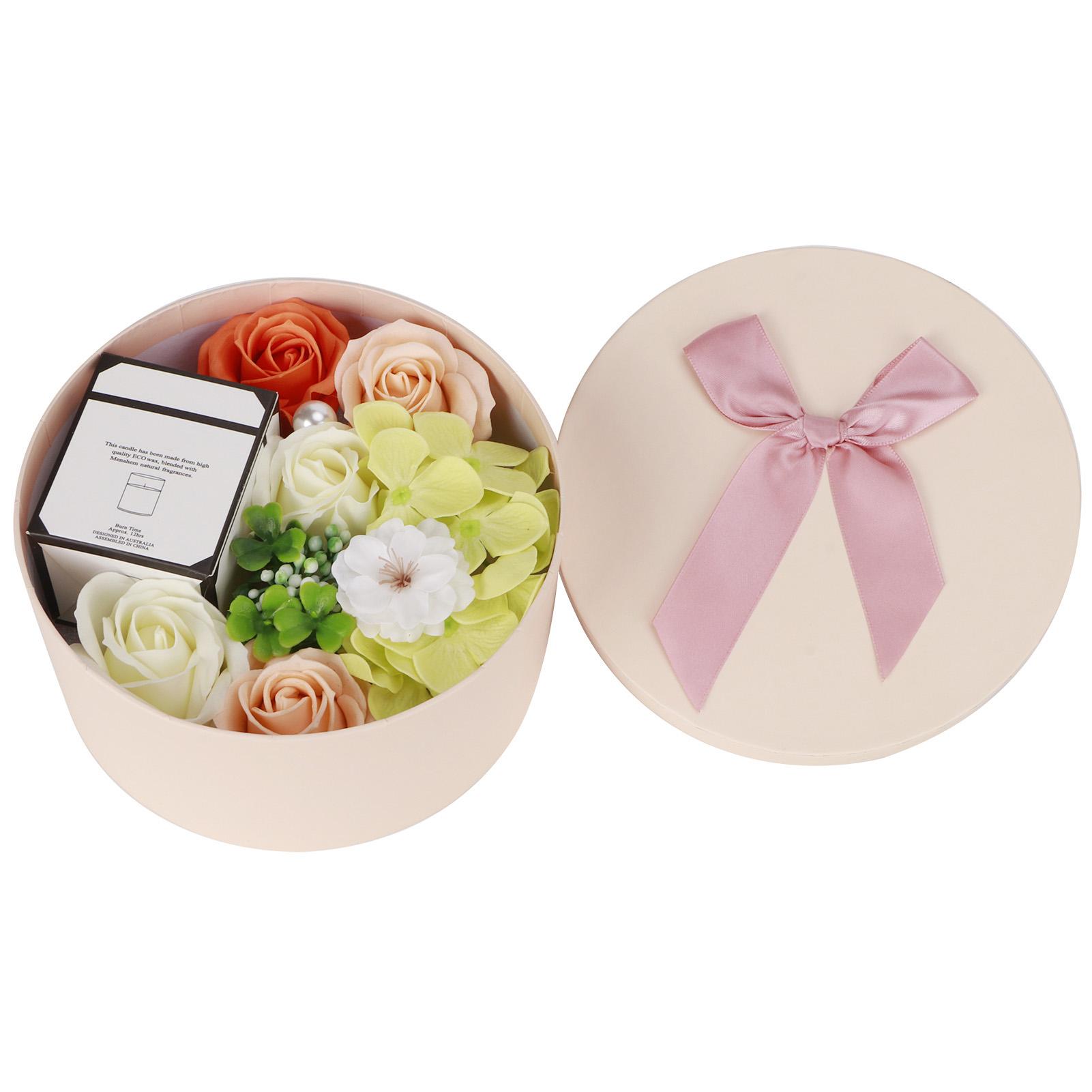 Soap Flower Artificial Flower Bath Petal Box Scented Candle Wedding Valentine s Day Gift