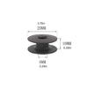 10Pcs High Performances Magnetic Bobbin Plastic Sewing Bobbins Hand Sewing Machine Part Prevent Wire Breakage Enduring