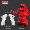 Cross-Border 2.4G Large Boxing Battle Remote Control Robot - Dual Player Kids' Fighting Toy for Parent-Child Interaction