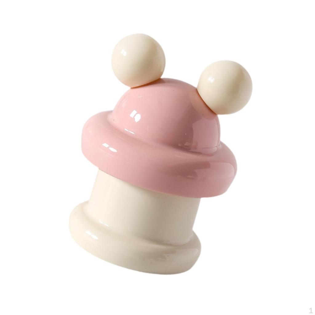 Toothpick Holder Cotton Swab Storage Tank Box with Lid for Kitchen Cafe