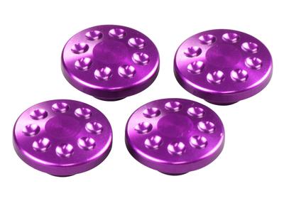 POSH 000821-05 Motorradausrüstung Kappenbolzenabdeckung für M10 Blaubeere