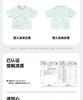 B. Duck yellow duck children's clothing striped print for boys and girls summer new casual versatile short sleeved top