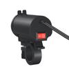 Motorcycle Dual USB Charger Waterproof Cell 4.2A Quick Charger Autocycle USB Socket With Voltmeter Accessories Dual Aperture