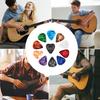 Set da 10 Plettri per Chitarra e Porta-Plettri per Chitarra Acustica Classica Spessore 0,46 mm Colore Casuale Accessori per Chitarra Principianti Bambini