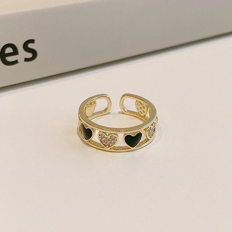 Schmetterling Emaille Bunter Ring für Frauen Verstellbares Offenes Design Einzigartiger und Schicker Schmuck