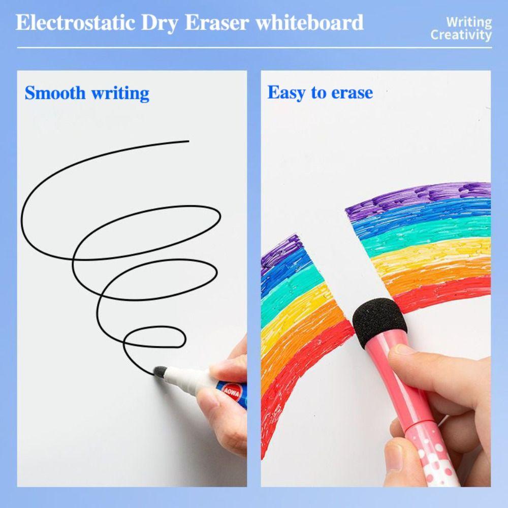 PVC Whiteboard Wall Sticker Static Cling Static Cling Board New Wall Decal  Classroom Decor