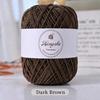 Blended Fiber Hand Knitting Yarn 1.2mm Crochet Yarn Durable Organza Yarn  Bags Hats Baskets