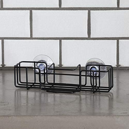 Pearl Metal Sponge Rack, Slim Pocket, Kitchen Storage, Limited Edition, Black, BLKP, AZ-5103