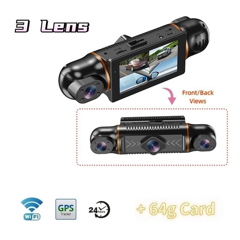 4-kanałowy rejestrator jazdy o wysokiej rozdzielczości 1080P z opcjonalną łącznością mobilną WIFI, pozycjonowaniem GPS, 24-godzinnym monitoringiem parkowania