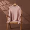 2025 Autumn/Winter Women's Polka Dot Cashmere Sweater with Raglan Sleeves