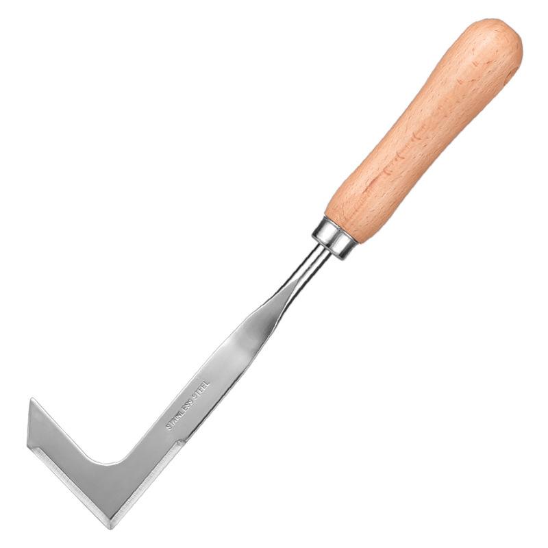 Garden Weeding Tool Weeding Puller L-shaped Manual Crack Weeder Weed Extractor Removal Agricultural Bonsai Supplies Hand Tool
