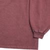 Solti Pigment Long Sleeve Poket T-Shirts (Deep Red)