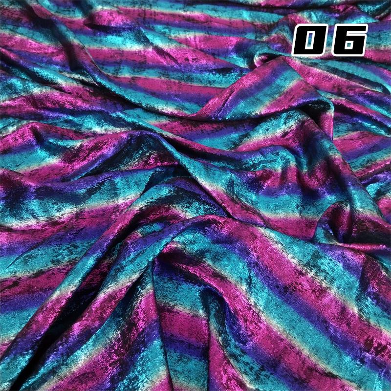 100*150cm Shiny Hot Stamping Stretch Luster Fabric For Diy Sewing Wedding Dress Hanfu Upholstery Sofa Curtain Background Cloth