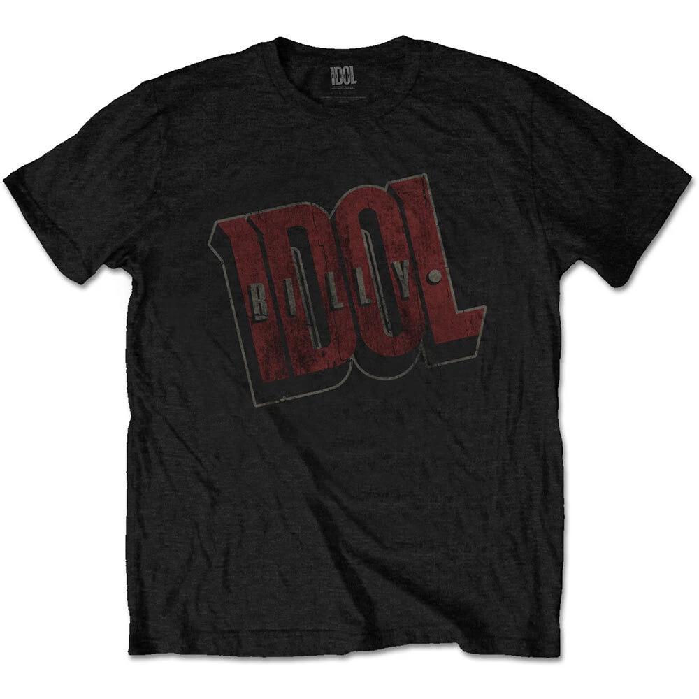 Billy Idol Vintage Logo Merchandise Tshirt Mlxl New M