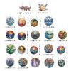 Acrylic Puzzles Sun Catcher Stained Glass Effect Window Hanging Decor Colorful