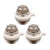3Pcs Automatic Bleed Valve 1/2inch 3/4inch Bleed Plug Valve Radiator Bleed Valve Self Bleeding Radiator Valve