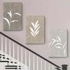3-piece modern minimalist abstract plant canvas painting Nordic style home living room bedroom wall decoration painting frameles