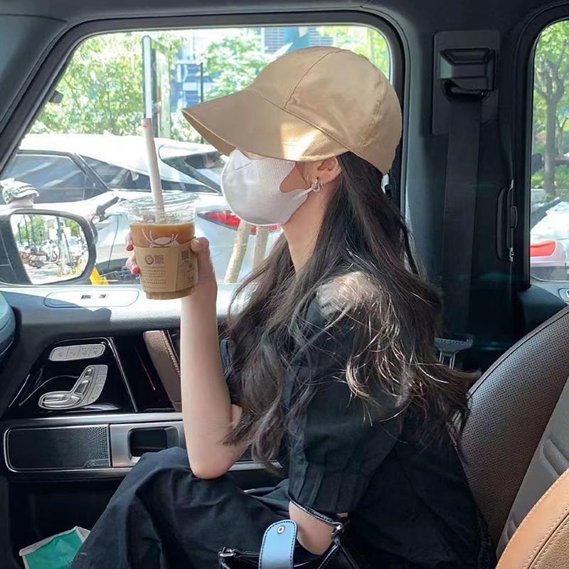 Складная широкополая шляпа от солнца с завязками — фото 3