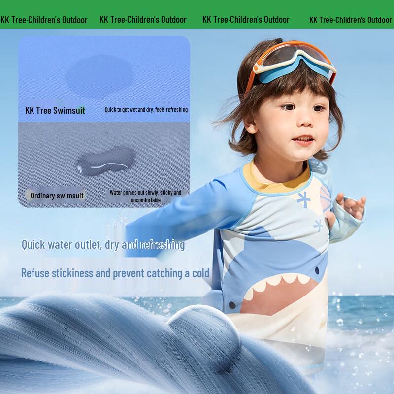 Kocotreekk Kids' Long-Sleeve Sun Protection Swimsuit