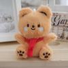 Plush Bear Delightful Keychain Soft Fabric And Cozy Pp Cotton Perfect Gifts For