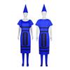 Buntstift Cosplay Kostüm Für Erwachsene Mit Polyesterstoff Für Halloween-Partys