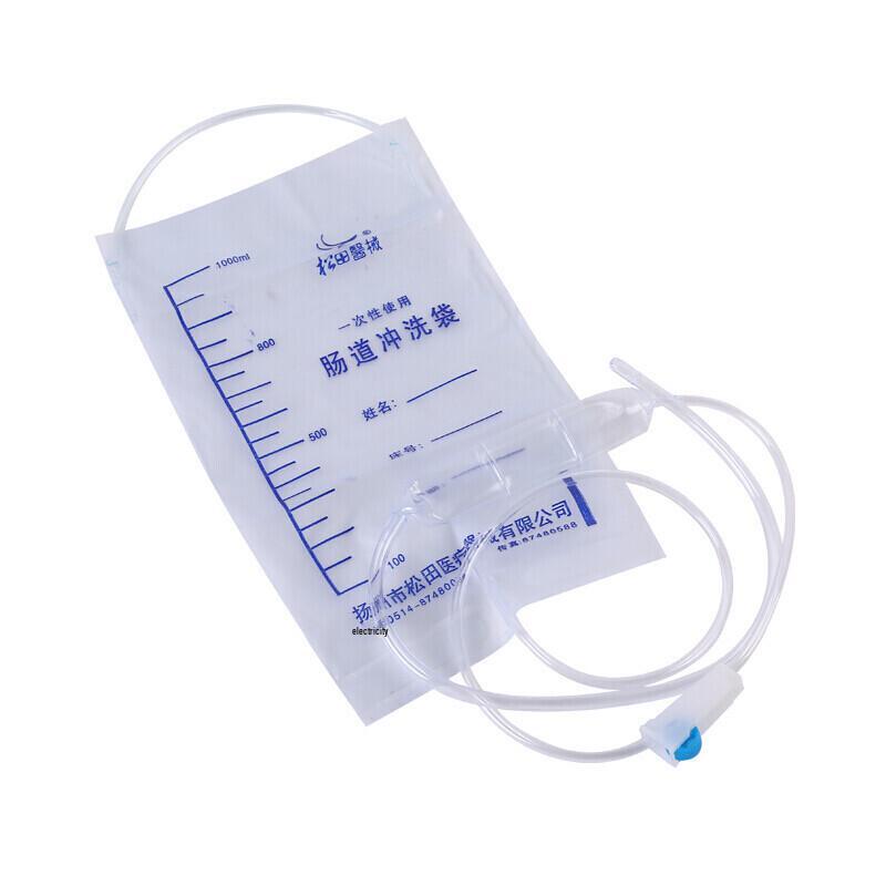 Matsuda Sterile Disposable Enema Device Kit Single Wash Bag