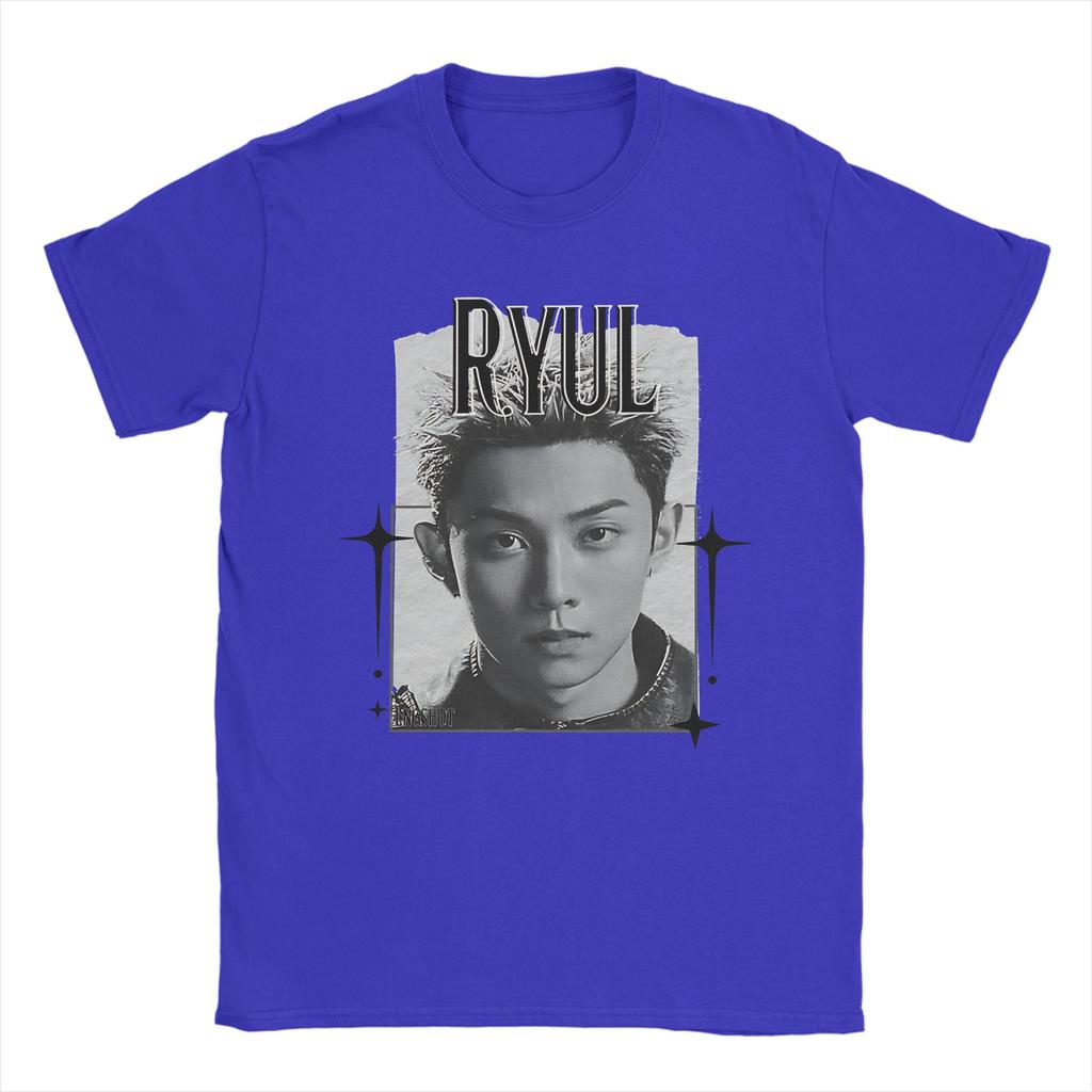 Lngshot Ryul Rising T-shirt Unisex Nuove T-shirt a Maniche Corte Girocollo Puro Cotone Abbigliamento Taglie Forti
