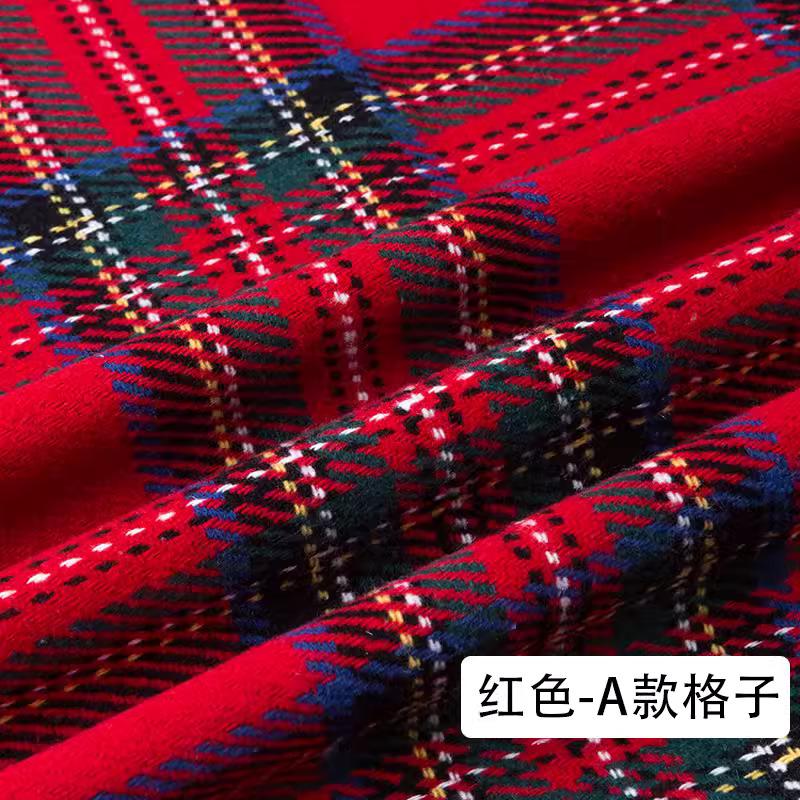 Thickened Double Sided Imitation Wool Cashmere Fabric Tweed Cloth Soft Winter Clothing DIY Coat Material 150*50cm