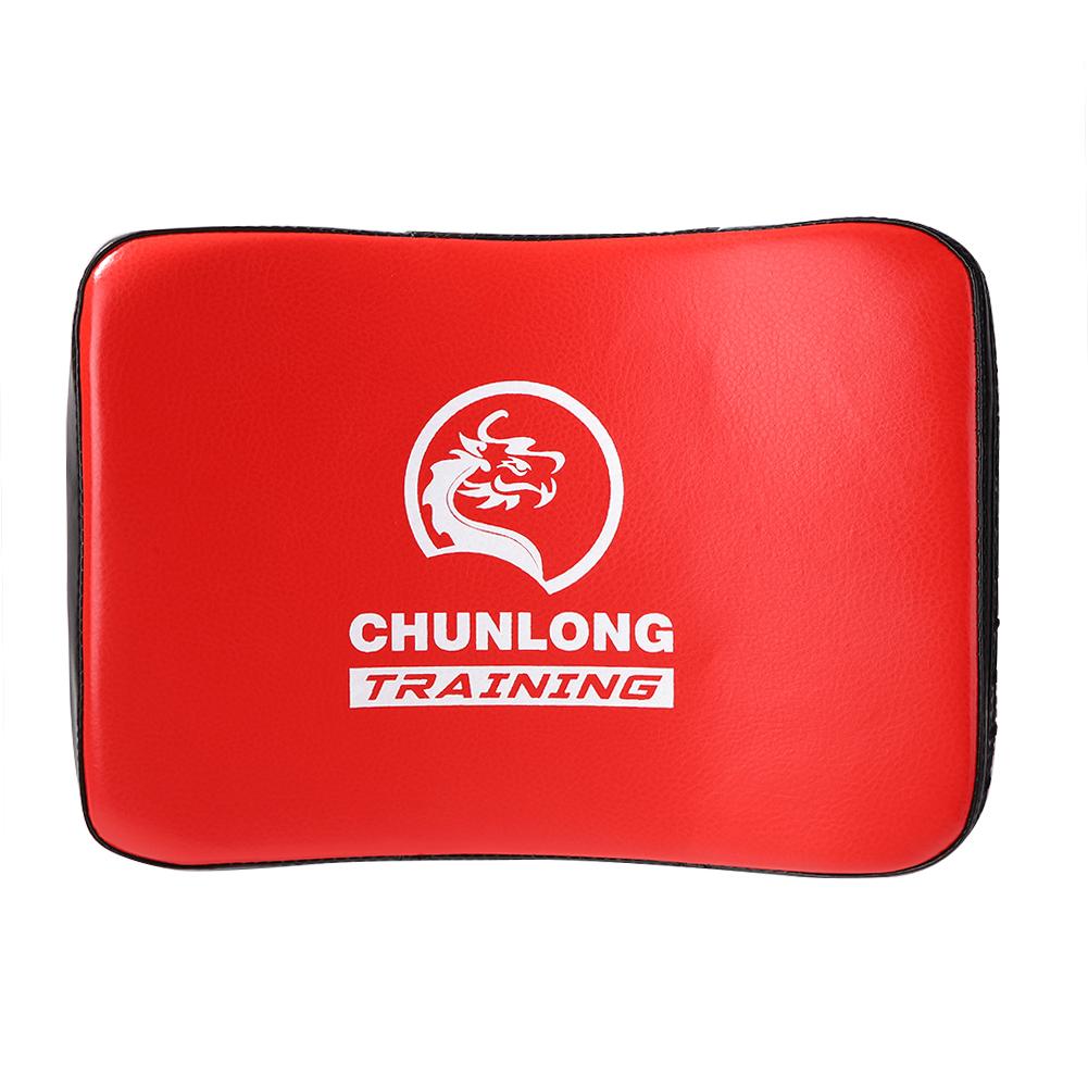 

Тхэквондо Бокс Муай Тай Мишень для ног Толстая Ударопрочная Тренировочная Мишень для ударов красный черный