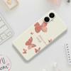For Samsung Galaxy A07 4G Case Many Butterflies Pattern Printing Straight Edge TPU Phone Back Cover