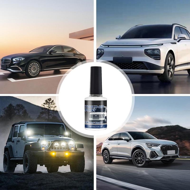 Automobilová retušovací barva 15ml bílá barva na odstraňování škrábanců Profesionální příslušenství pro opravy povrchů Potřeby pro opravu škrábanců