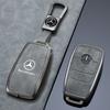 wlfx3 Durable Metal Key Shell For Mercedes Benz LOGO 2022 C S Class W206 W223 S350 C260 C300 S400 S450 S500 – Long-Lasting Key Cover