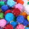 200 kusů pomponů Měkké DIY Kreativní řemesla Umění a pro Hobby Potřeby Dekorace Škola