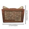Retro Wooden Money Bank For Savings Stylish Lightweight Coin Bank For Boys Girls Kids Adult