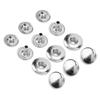200set Rounded Sewing Leather Snaps 8mm Size Metal Snap Fasteners  Leather Craft DIY