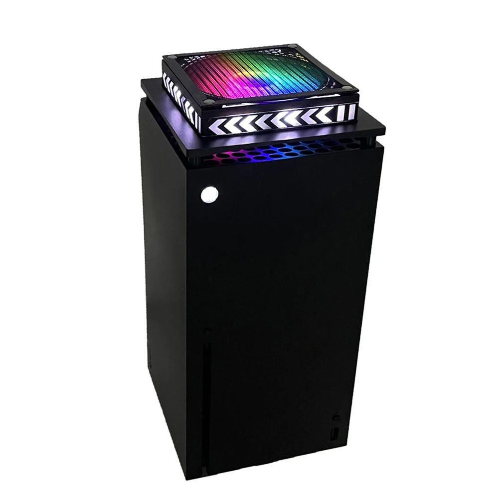 LED Světla Chladicí Ventilátor pro Příslušenství Konzole Xbox Series X