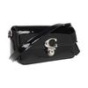 Coach Studio 20 Solid Color Detachable Shoulder Strap with Push Button Flip Closure, Cow Leather, Hand-held Crossbody Shoulder Bag, Women's Black