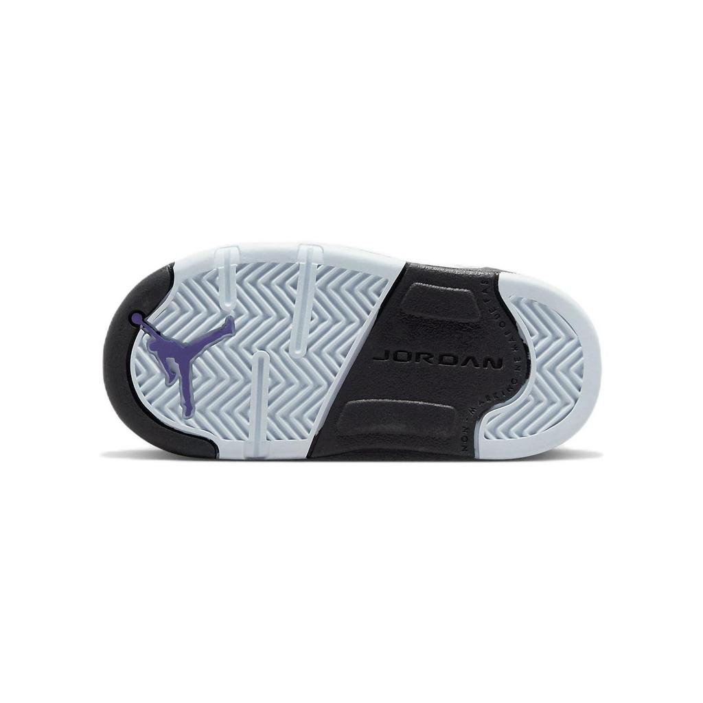 Air Jordan 5 Retro TD Concord White Dark Concord Black Toddler Trainers 440890-141