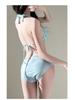 Women's Sexy Three-Piece Bikini Set - Tummy Control, Slimming Beachwear for Influencer Vacations