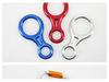 Aluminum Alloy 35KN Figure-Eight Descender for High-Altitude Rock Climbing and Abseiling