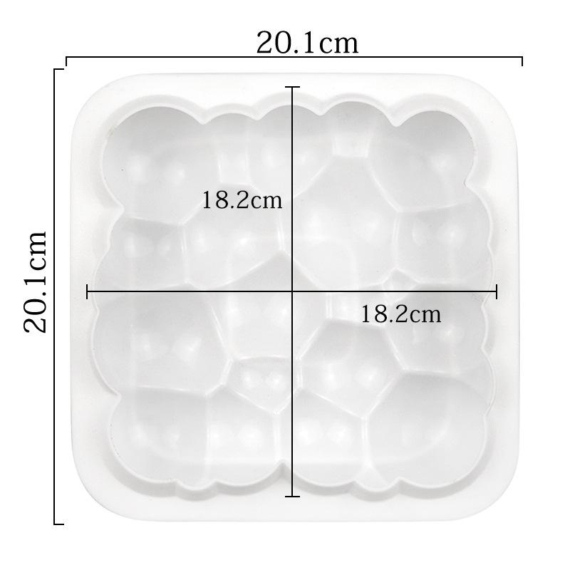 

Professional Sky Cloud Silicone Mold 1600ml 3D Bubble Mousse Baking Pastry Tools Chocolate Brownie Ice Cream Chiffon Dessert