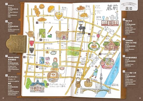 Walking around Tokyo's cute towns with a Traveler's Notebook