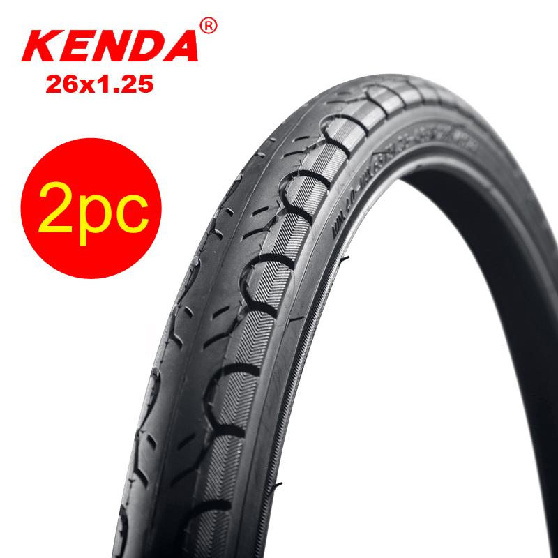 Kenda 26x1.25 Urban road bicycle tire ultralight 550g MTB mountain bike tires 26er with Schrader Presta inner tube