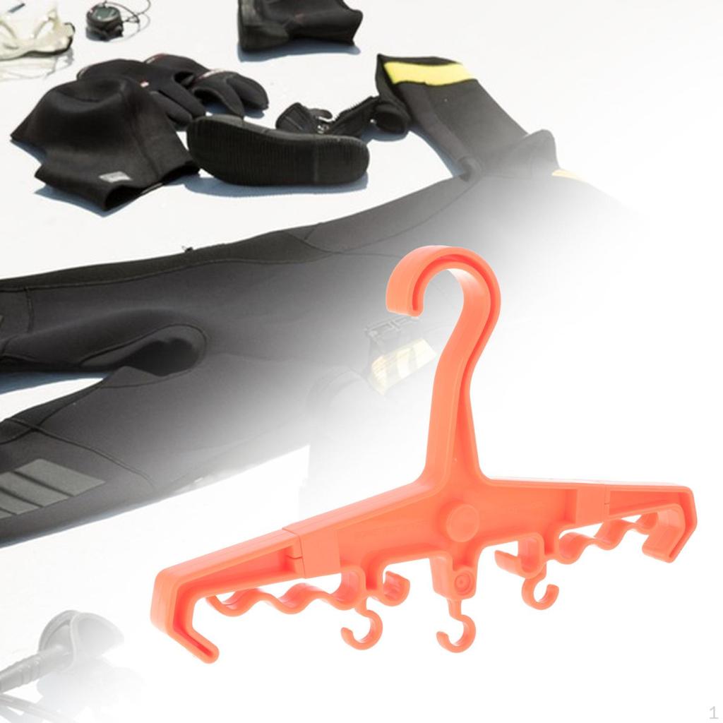 Percha Combinada BCD BC, Organizador Resistente Ventilado Secado Traje de Surf