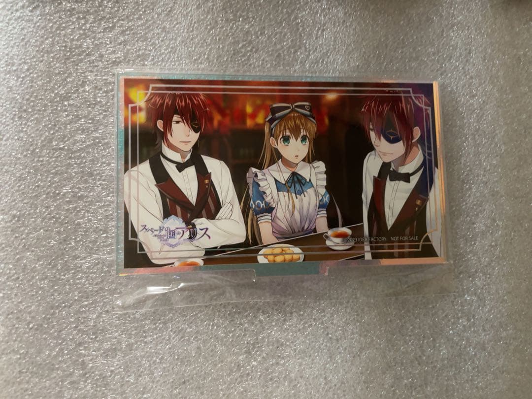 [USED] Alice in the Country of Spades Treasure Island Bonus Joker Acrylic Stand Spare