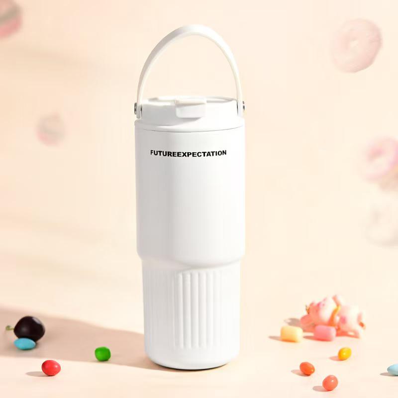 

Портативный термостакан Ice King: Нержавеющая сталь 316, Большая вместимость, Конструкция с двумя соломинками 750ml