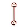 1Pc G23 Titanium Industrial Barbell Ring Tongue Nipple Bar Piercing Ear Tragus Helix Ear Piercing Body Women Jewelry 4-38mm