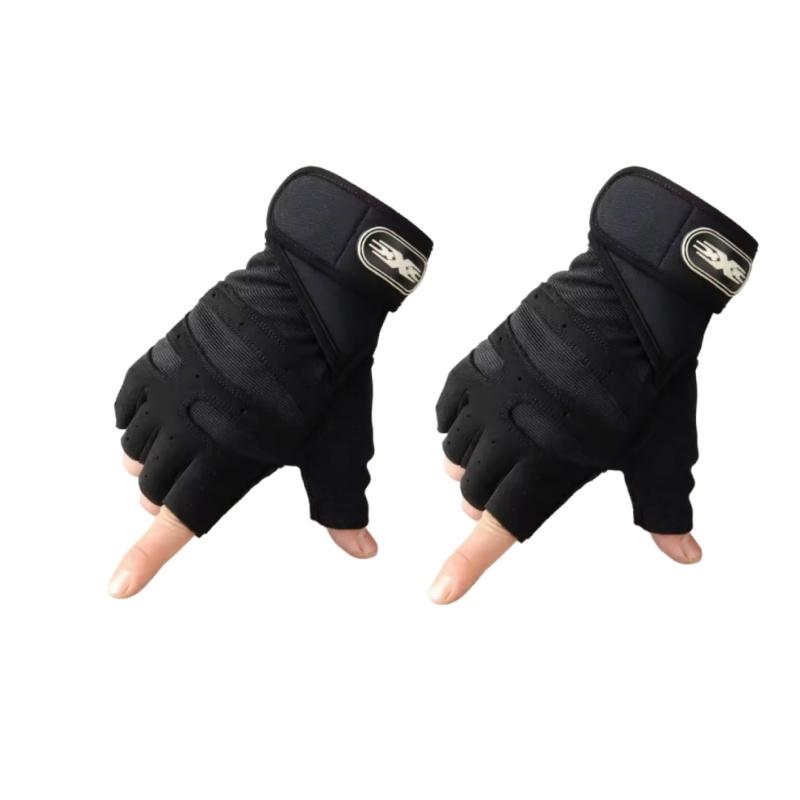Outdoor-Sporthandschuhe für Männer und Frauen, Handgelenkschutz, Fitness, Fitnessstudio, Radfahren, Wandern, Boxen, Training, Workout, langes Handgelenk, fingerlos