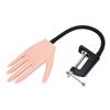 Manicure Practice Hand Model Nail Maniquin Hand Removable Fingers Artificial Hand with Bracket for Beginner