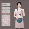 Waterproof Cartoon Apron with Large Pocket - Unisex, Oil & Stain Resistant